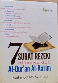 7 Surat Rezeki Istimewa dari Al-Qur'an Al-Karim