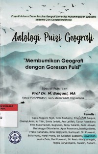 Antologi Puisi Geografi : Membumikan Geografi dengan Goresan Puisi