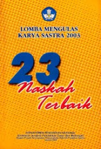 Lomba Mengulas Karya Sastra 23 Naskah Terbaik