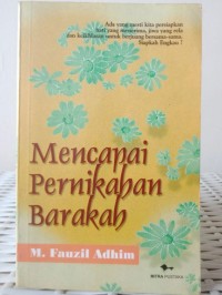 Mencapai Pernikahan Barakah