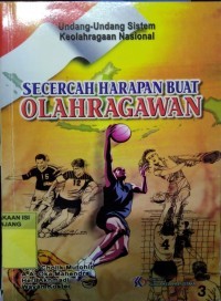 Secercah Harapan Buat Olahragawan