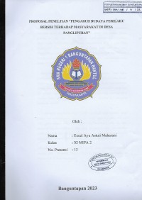 Proposal Penelitian 