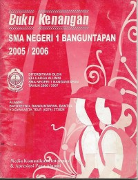 Buku Kenangan SMA Negeri 1 Banguntapan 2005/2006