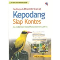 Budidaya & Memaster Burung Kepodang Siap Kontes