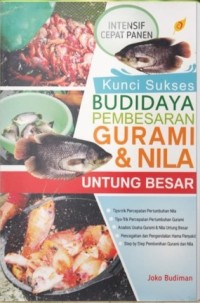 Jurus Sukses Besar Budidaya Guramih & Nila