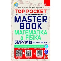 TOP Pocket Master Book Matematika & Fisika SMP/MTs Kelas VII, VIII, dan IX