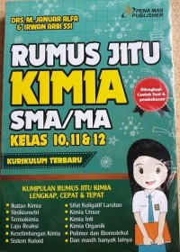 Rumus Jitu Kimia SMA/MA Kelas 10,11 & 12